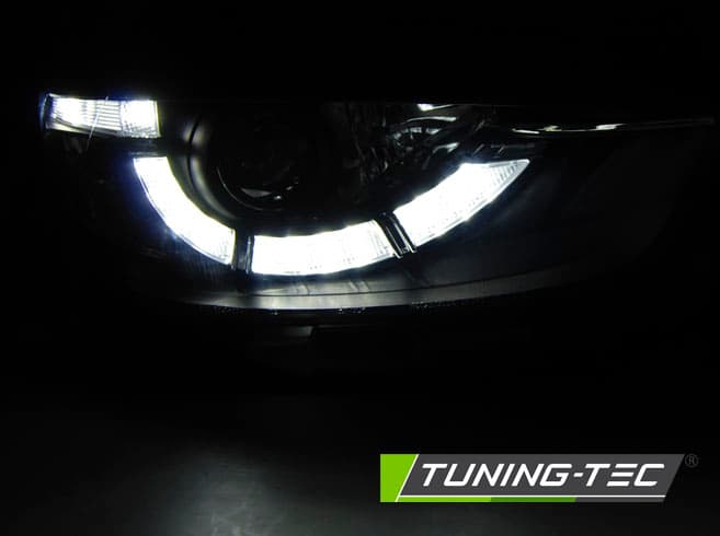 Predné svetlá Mazda CX5 11-15 DRL Black – náhľad 2