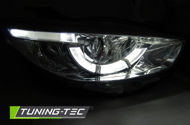 Predné svetlá Mazda CX5 11-15 DRL Xenón Chrome – náhľad 3