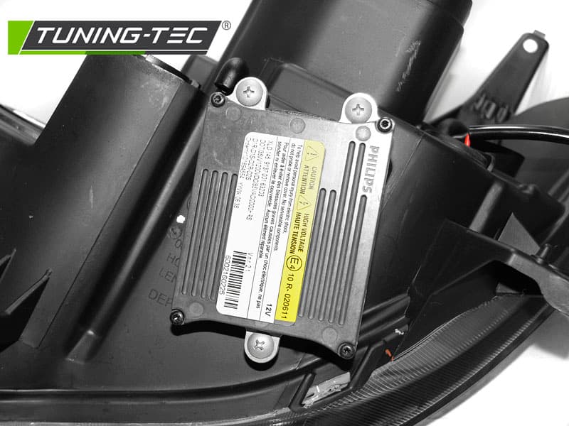 Predné svetlá Mazda 3 03-09 Xenón Black – náhľad 4