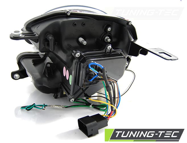 Predné svetlá Mini Cooper 06-14 Tube Light Black – náhľad 3