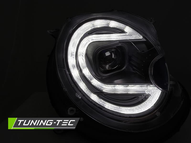 Predné svetlá Mini Cooper 06-14 Xenón Black – náhľad 2