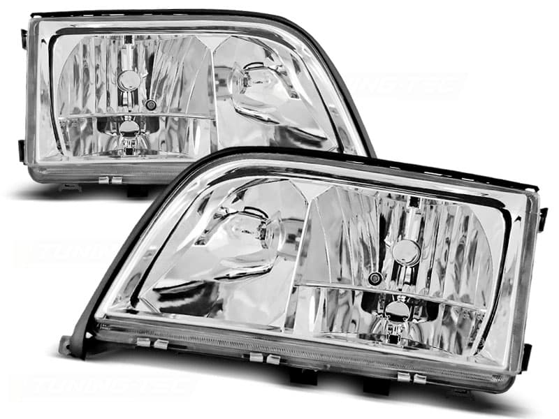 Predné svetlá Mercedes W140 S-Trieda 91-98 Chrome - 19
