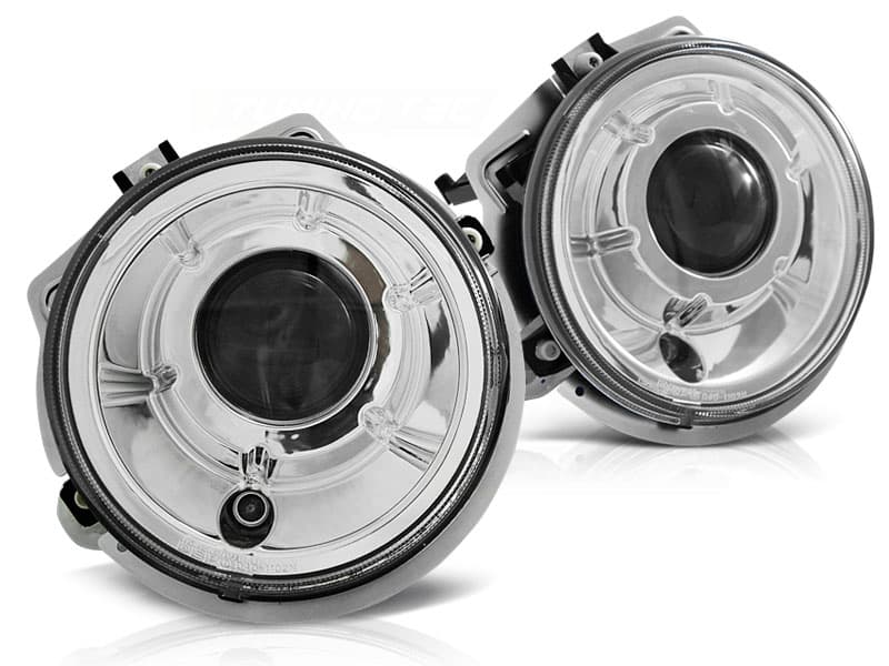 Predné svetlá Mercedes G W463 92-06 Chrome