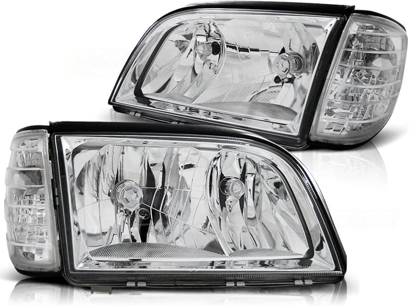 Predné svetlá Mercedes W140 S-Trieda 91-98 Chrome - 73