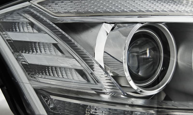 Predné svetlá Mercedes W221 S-trieda Chrome – náhľad 2
