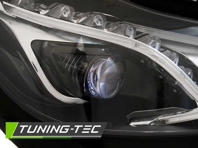 Predné svetlá Mercedes E W212 13-16 LED Black – náhľad 4