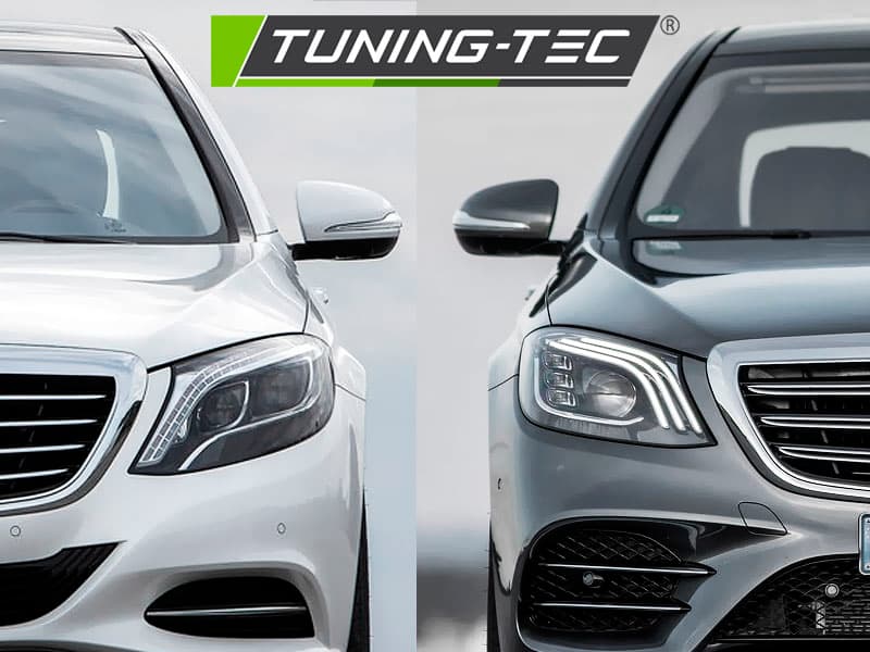 Predné svetlá Mercedes S W222 13-17 LED Black – náhľad 5