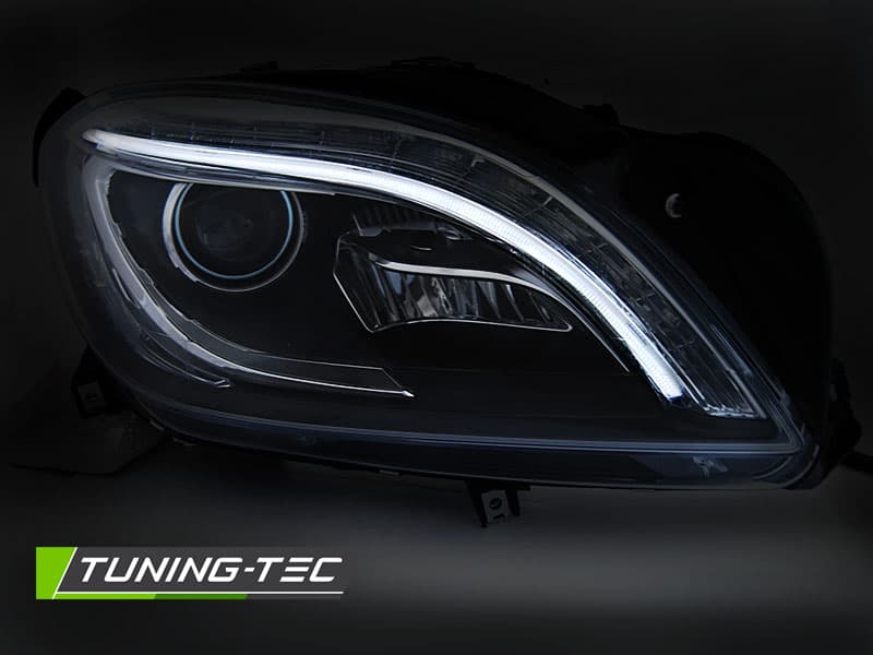 Predné svetlá Mercedes ML W166 11-15 Black – náhľad 2