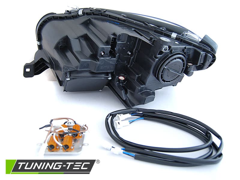 Predné svetlá Mercedes ML W166 11-15 Black – náhľad 4