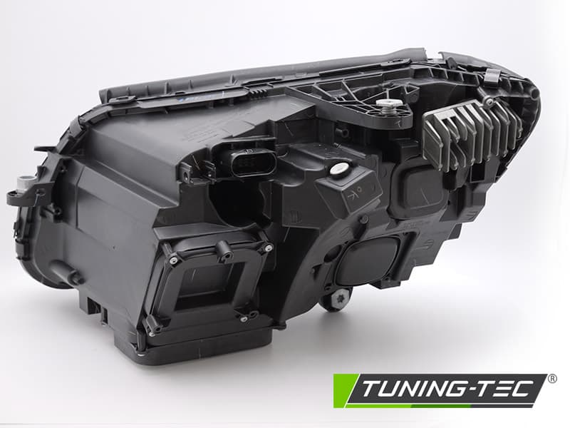 Predné svetlá Mercedes C W205 14-18 True DRL Black – náhľad 3