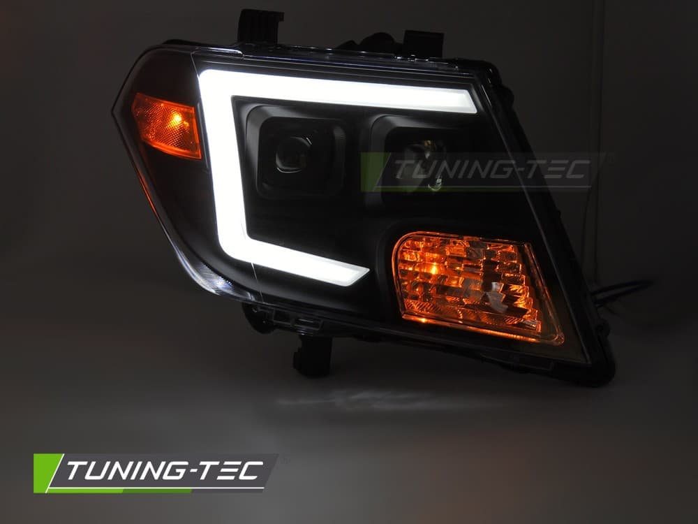 Predné svetlá Nissan Frontier 09-14 Black – náhľad 2