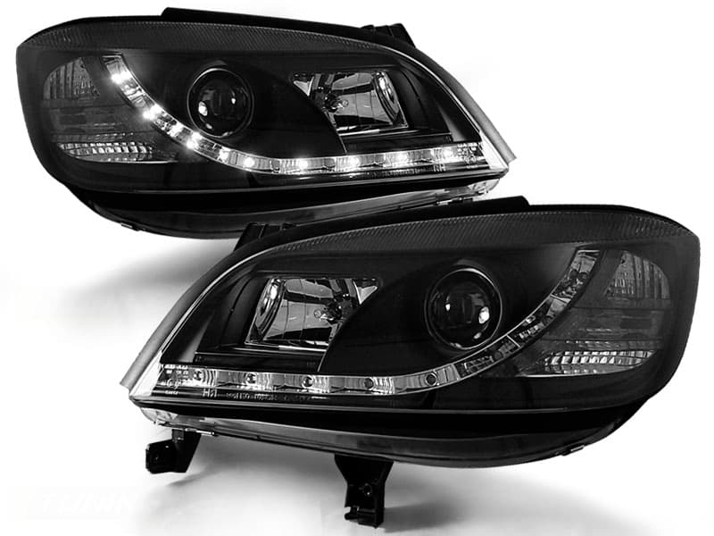 Predné svetlá Opel Zafira 99-05 Devil Eyes Black