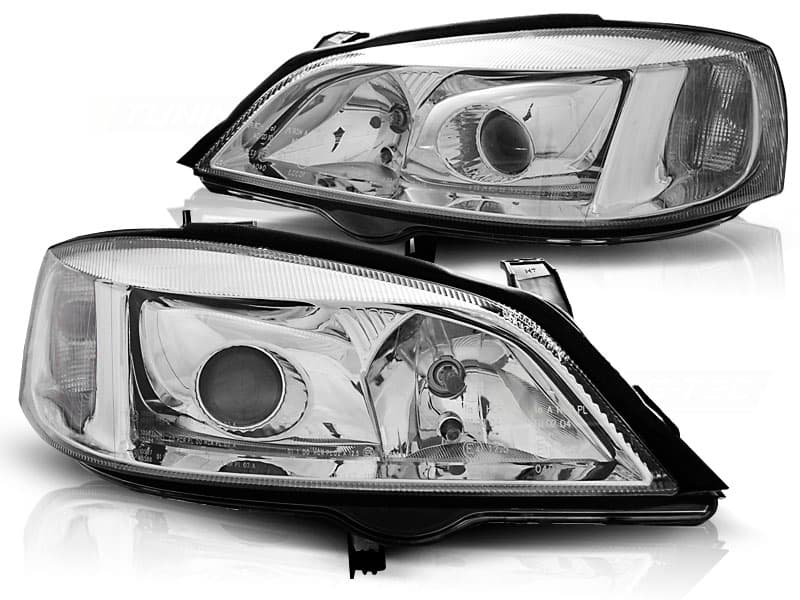 Predné svetlá Opel Astra G 97-04 Chrome