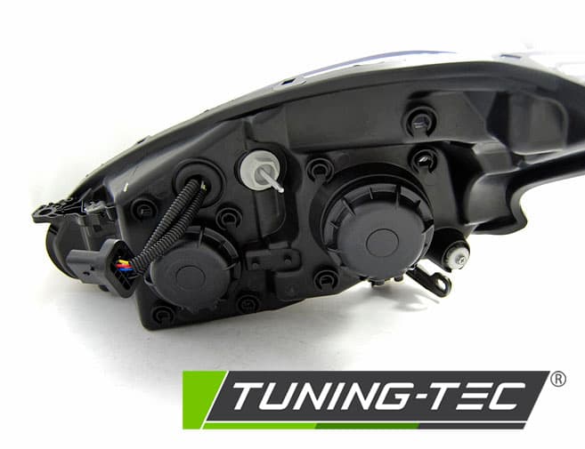 Predné svetlá Peugeot 208 12-15 Tube Light Black – náhľad 4