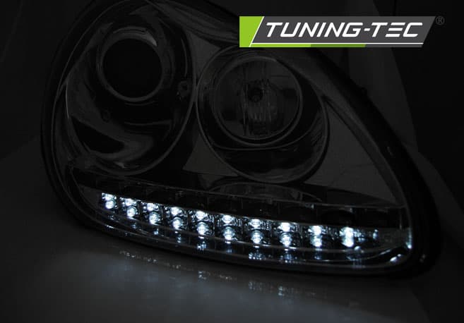 Predné svetlá Porsche Cayenne 02-06 Chrome - 03 – náhľad 3