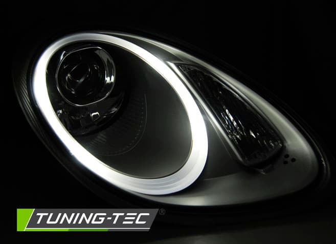 Predné svetlá Porsche Boxster Cayman 987 05-08 Xenón Silver – náhľad 2