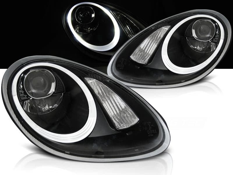 Predné svetlá Porsche Boxster Cayman 987 05-08 Xenón Black