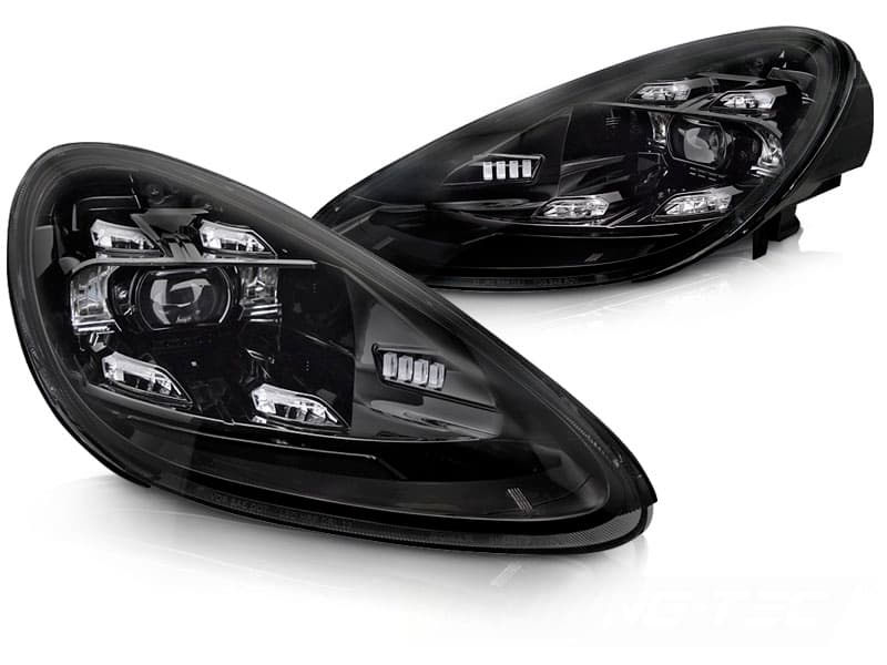 Predné svetlá Porsche Cayenne 10-15 Full LED Black