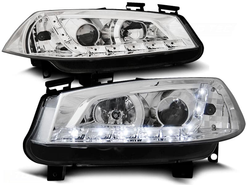 Predné svetlá Renault Megane 02-05 Devil Eyes Chrome