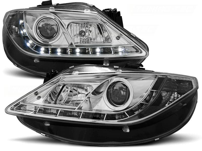 Predné svetlá Seat Ibiza 6J 08-12 Devil Eyes Chrome