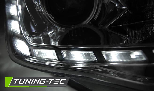 Predné svetlá Seat Ibiza 6J 12-15 DRL Chrome – náhľad 3