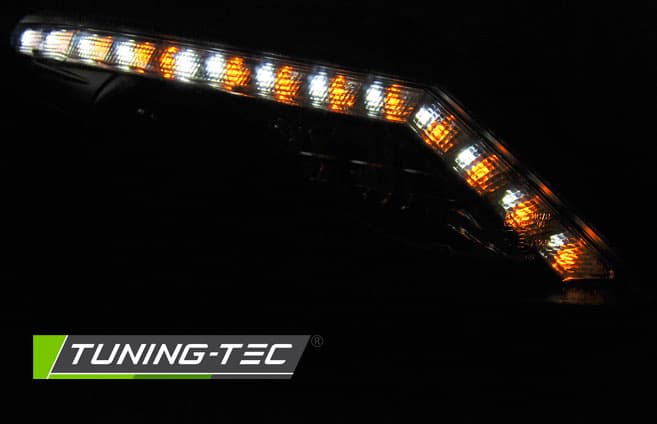 Predné svetlá Seat Ibiza 6J 08-12 Indicator Daylight LED Black – náhľad 3