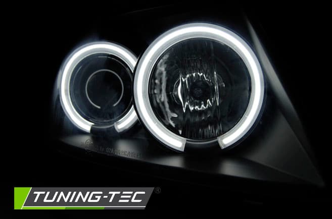 Predné svetlá Suzuki Swift 05-10 CCFL Angel Eyes Black – náhľad 2