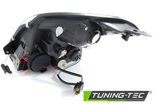 Predné svetlá Suzuki Swift 05-10 CCFL Angel Eyes Black – náhľad 4