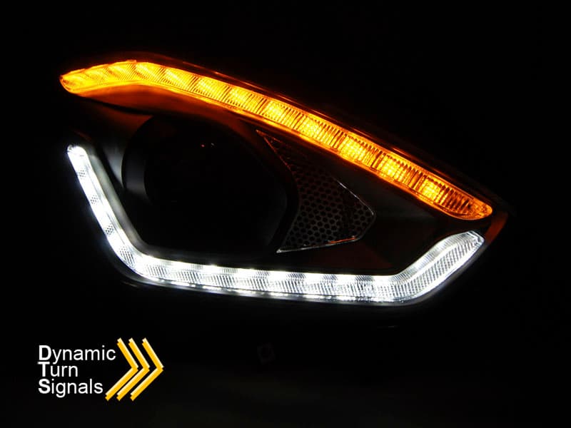 Predné svetlá Suzuki Swift 6 LED Dynamic Black – náhľad 2