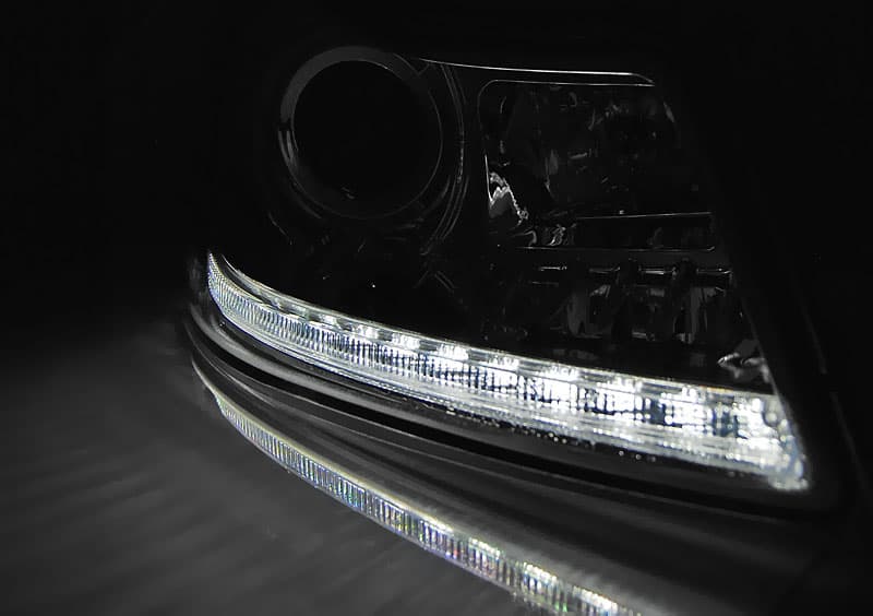 Predné svetlá Škoda Octavia 2 09-12 Chrome – náhľad 4