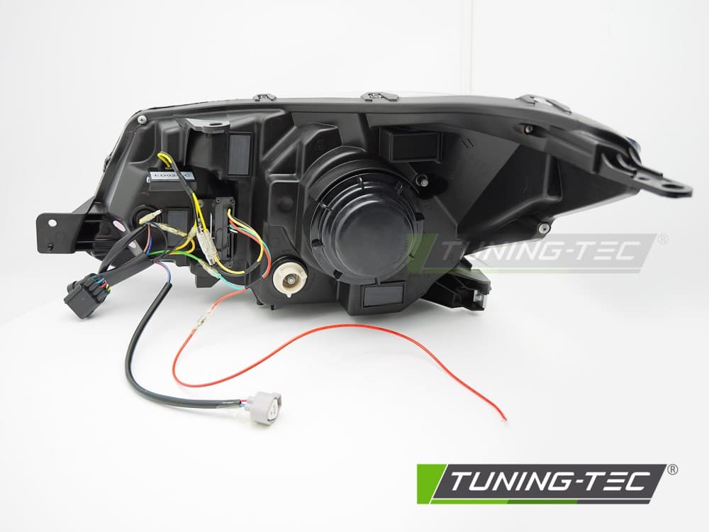 Predné svetlá Subaru Forester 13-18 DRL Black – náhľad 4