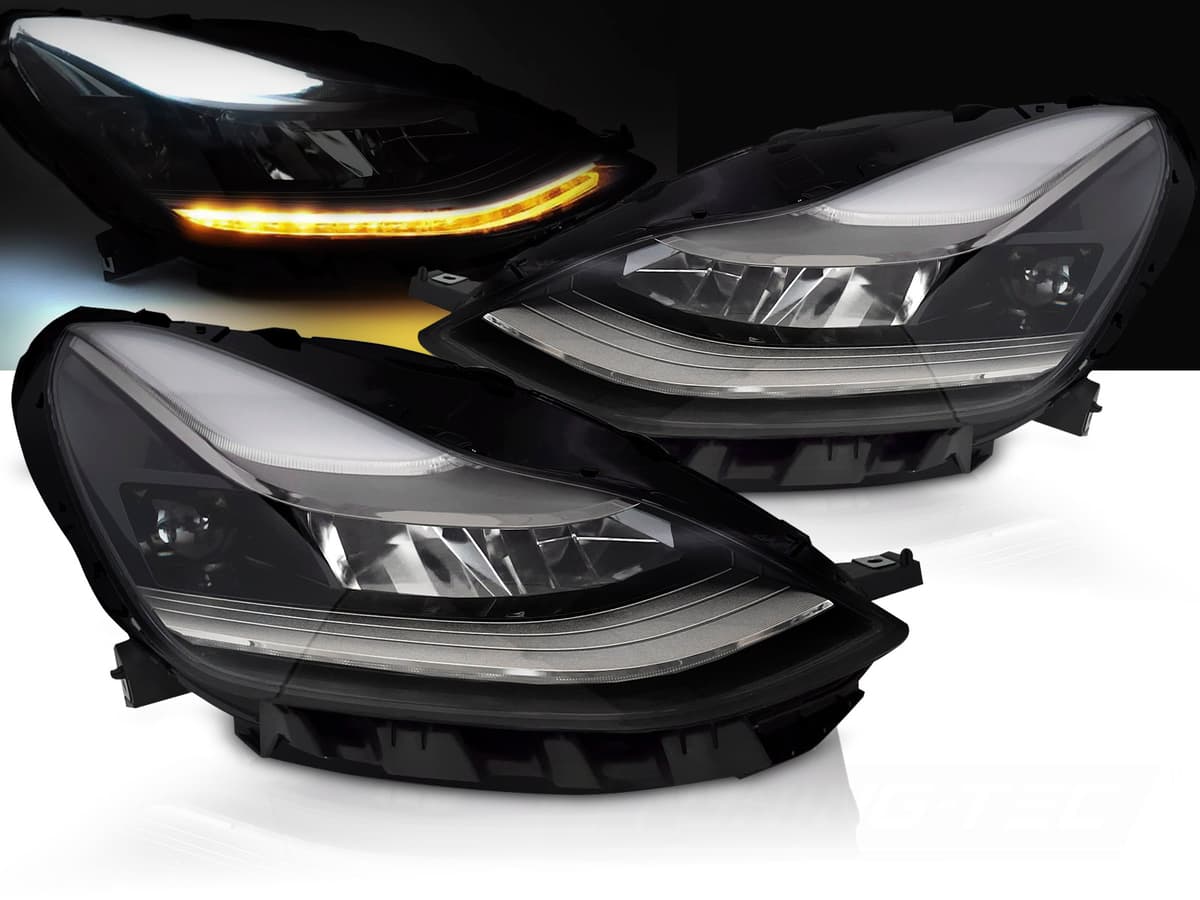 Predné svetlá Tesla Model 3 17-23 LED