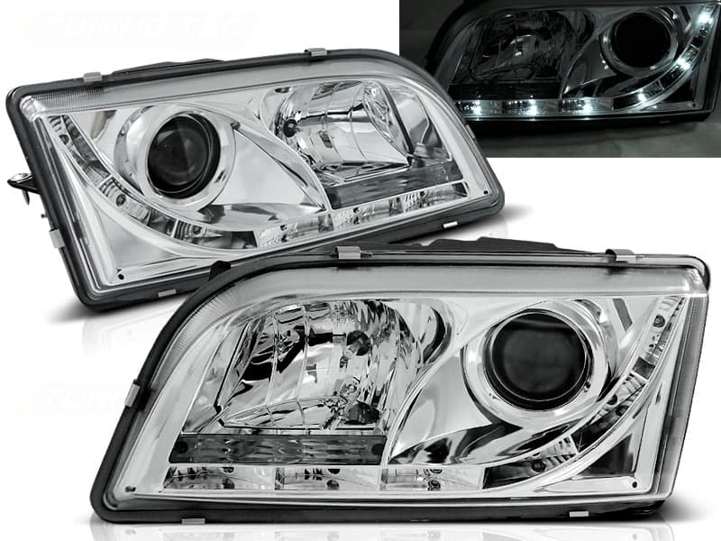Predné svetlá Volvo S40/V40 96-03 Devil Eyes Chrome