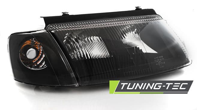 Predné svetlá VW Passat B5 H7/H4 Black – náhľad 2