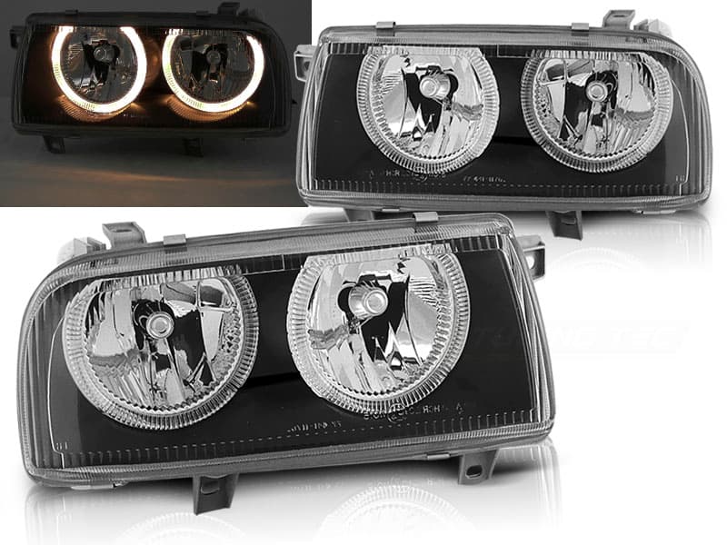 Predné svetlá VW Vento 92-98 FK Black