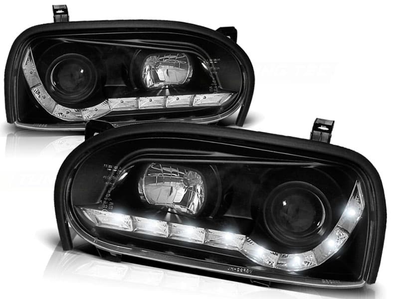 Predné svetlá VW Golf 3 Devil Eyes Black