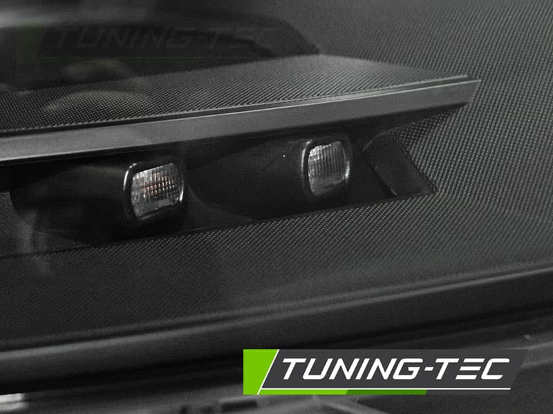 Predné svetlá VW T5 10-15 True DRL Black – náhľad 2