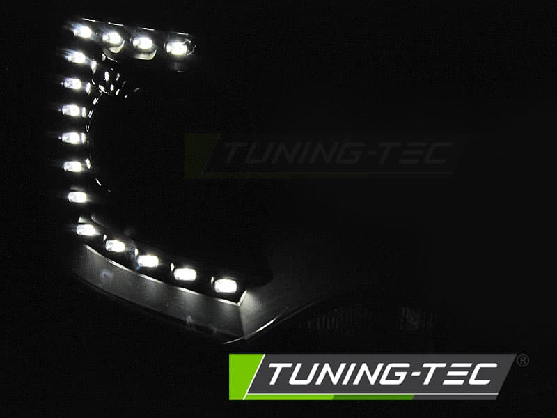 Predné svetlá VW T5 10-15 True DRL Black – náhľad 5