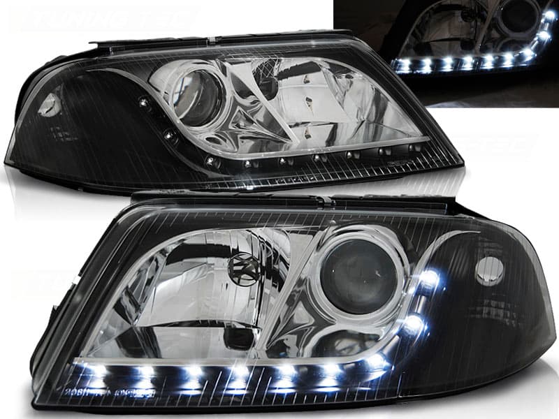 Predné svetlá VW Passat B5 3BG Depo Devil Eyes Black