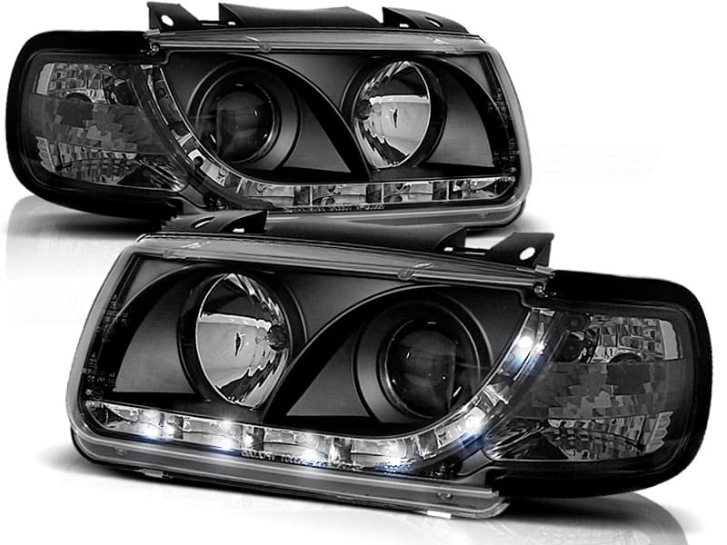 Predné svetlá VW Polo 6N 94-99 Devil Eyes Black