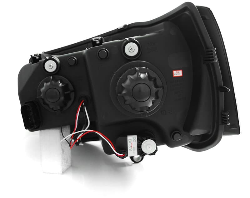 Predné svetlá VW T5.1 10-15 U-TYPE Black – náhľad 4