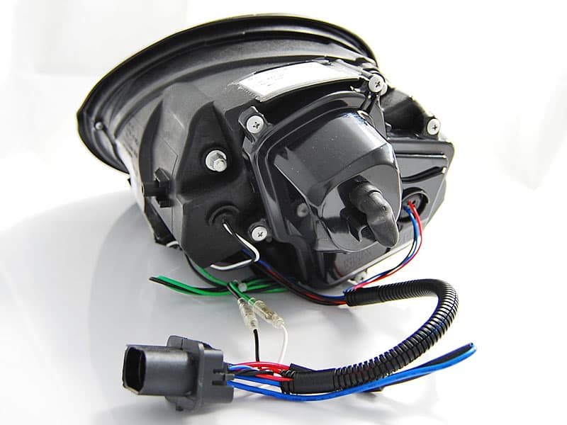 Predné svetlá VW New Beetle 98-05 LED Black – náhľad 2