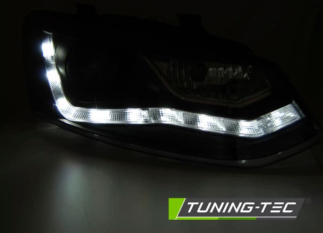 Predné svetlá VW Polo 6R 09-14 Black - N6 – náhľad 2