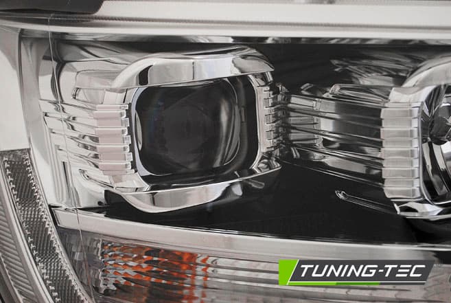 Predné svetlá VW T6 DRL LED Chrome – náhľad 2
