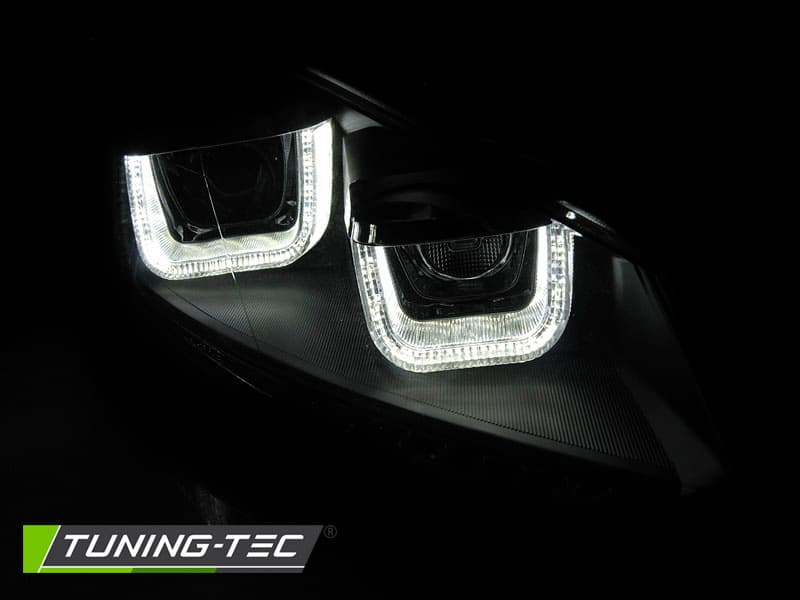 Predné svetlá VW Golf 6 U-Type LED Dynamic Black – náhľad 2