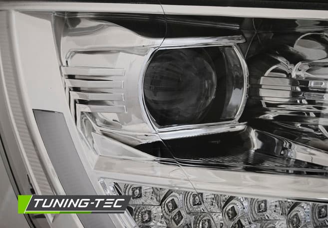 Predné svetlá VW T6 LED Dynamic Chrome – náhľad 5