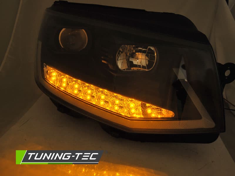 Predné svetlá VW T6 LED Dynamic Black – náhľad 3