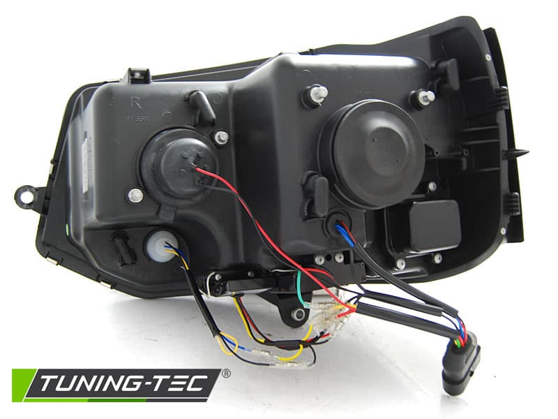 Predné svetlá VW T5.1 10-15 Tube Light Dynamic Chrome – náhľad 4