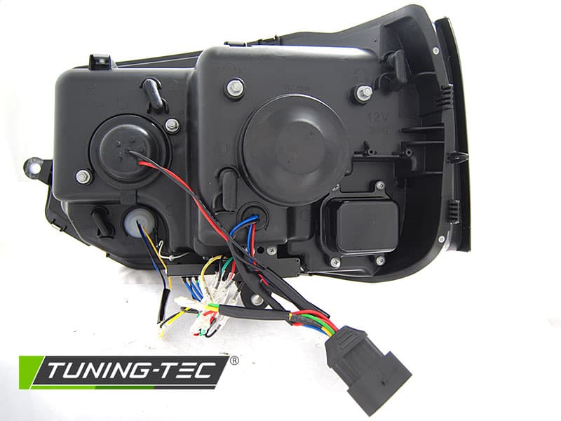 Predné svetlá VW T5.1 10-15 Tube Light Chrome – náhľad 4