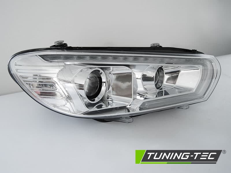 Predné svetlá VW Scirocco 08-14 Dynamic Chrome – náhľad 2